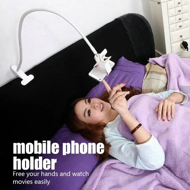 Suporte Para Celular De Mesa Cama Universal Articulável Giratório 360 Suporte De Preguiça Com Garra