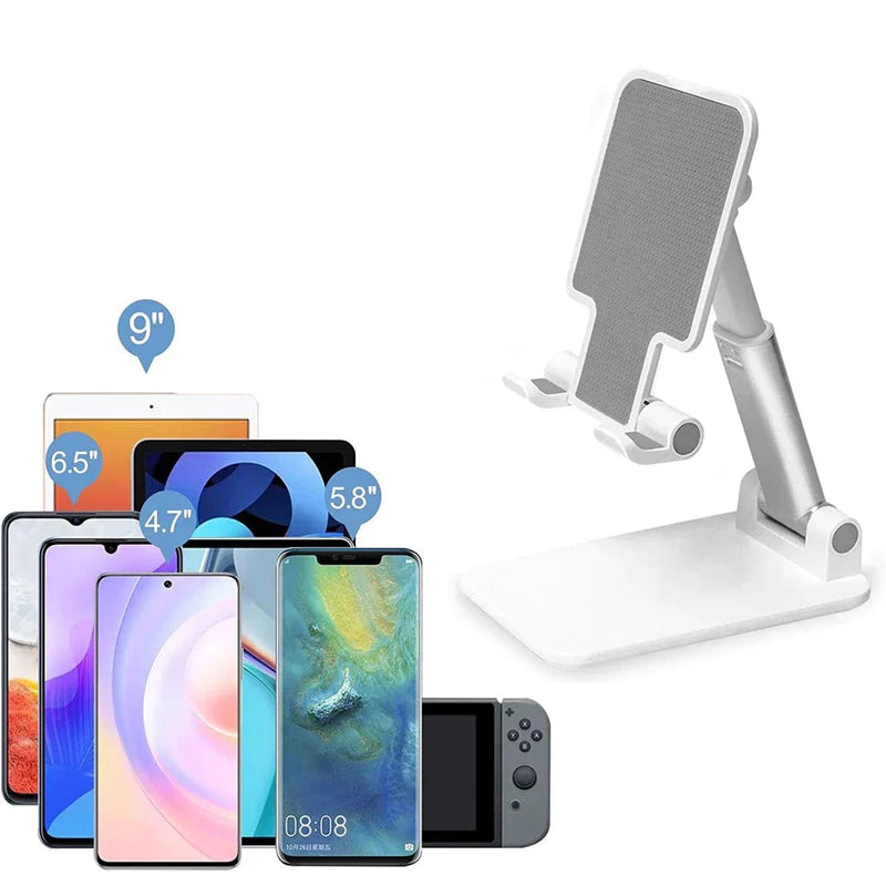 PROMOÇÃO！Atualizar！Suporte Para Celular e Tablet Dobrável Portátil Ajustável Apoio Mesa
