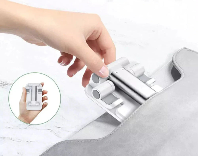 PROMOÇÃO！Atualizar！Suporte Para Celular e Tablet Dobrável Portátil Ajustável Apoio Mesa
