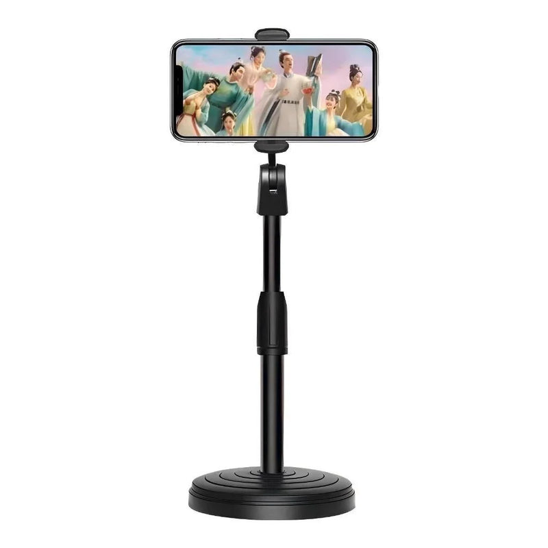 Suporte de Mesa para Celular Altura Ajustável Ângulo de 360º Universal e Prático